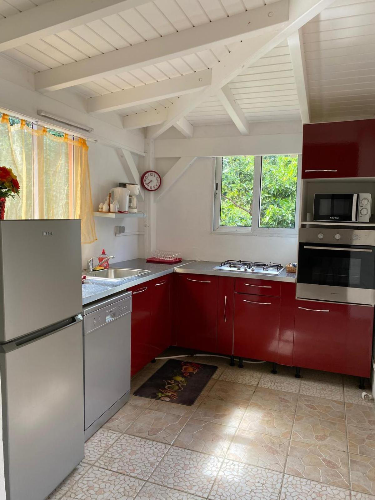 Aquaverde Eco Et Confort- Bas De Villa Avec Jardin Et Parking Le Gosier  Exterior photo